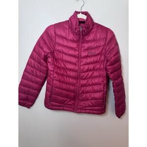 Marmont Women's Raspberry 800 Down Filled Light Weight Puffer Jacket Sz XS